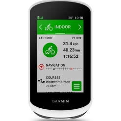 Garmin Edge Explore 2 Power Mount Bundle - Bianco nero