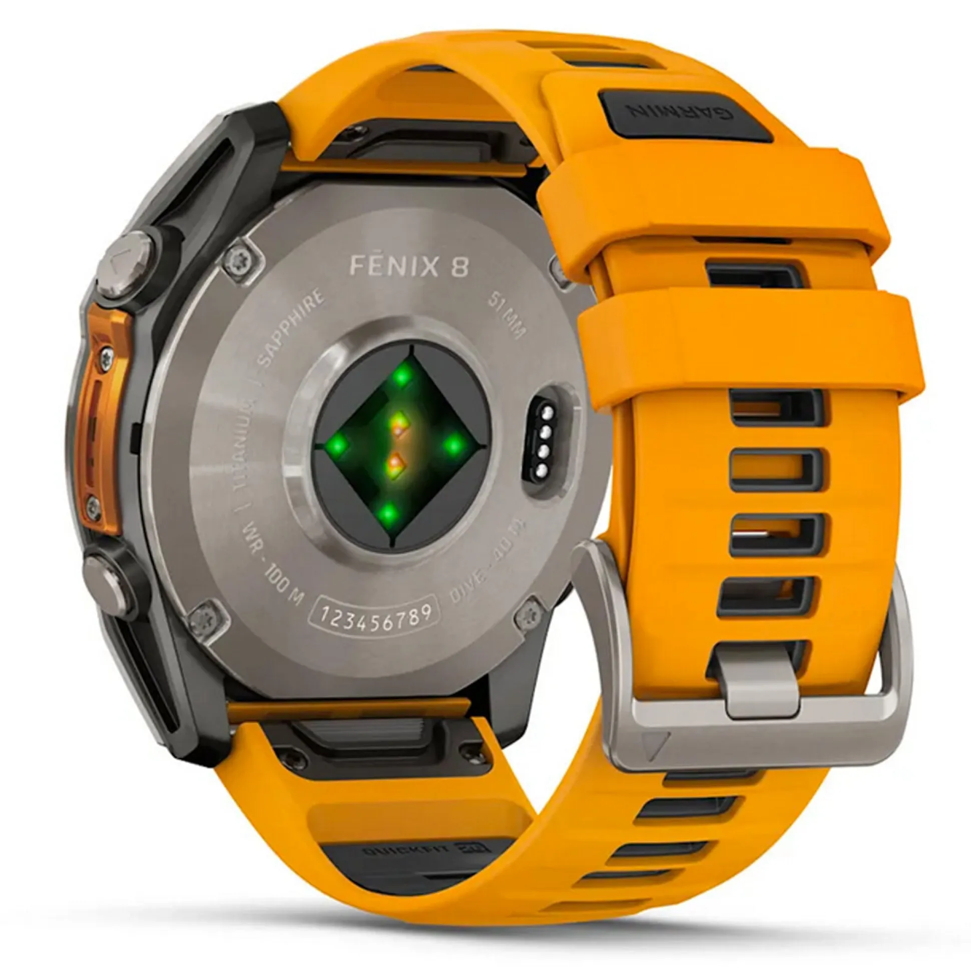 Garmin Fenix 8 51 mm AMOLED - Arancio