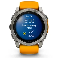 Garmin Fenix 8 51 mm AMOLED - Arancio