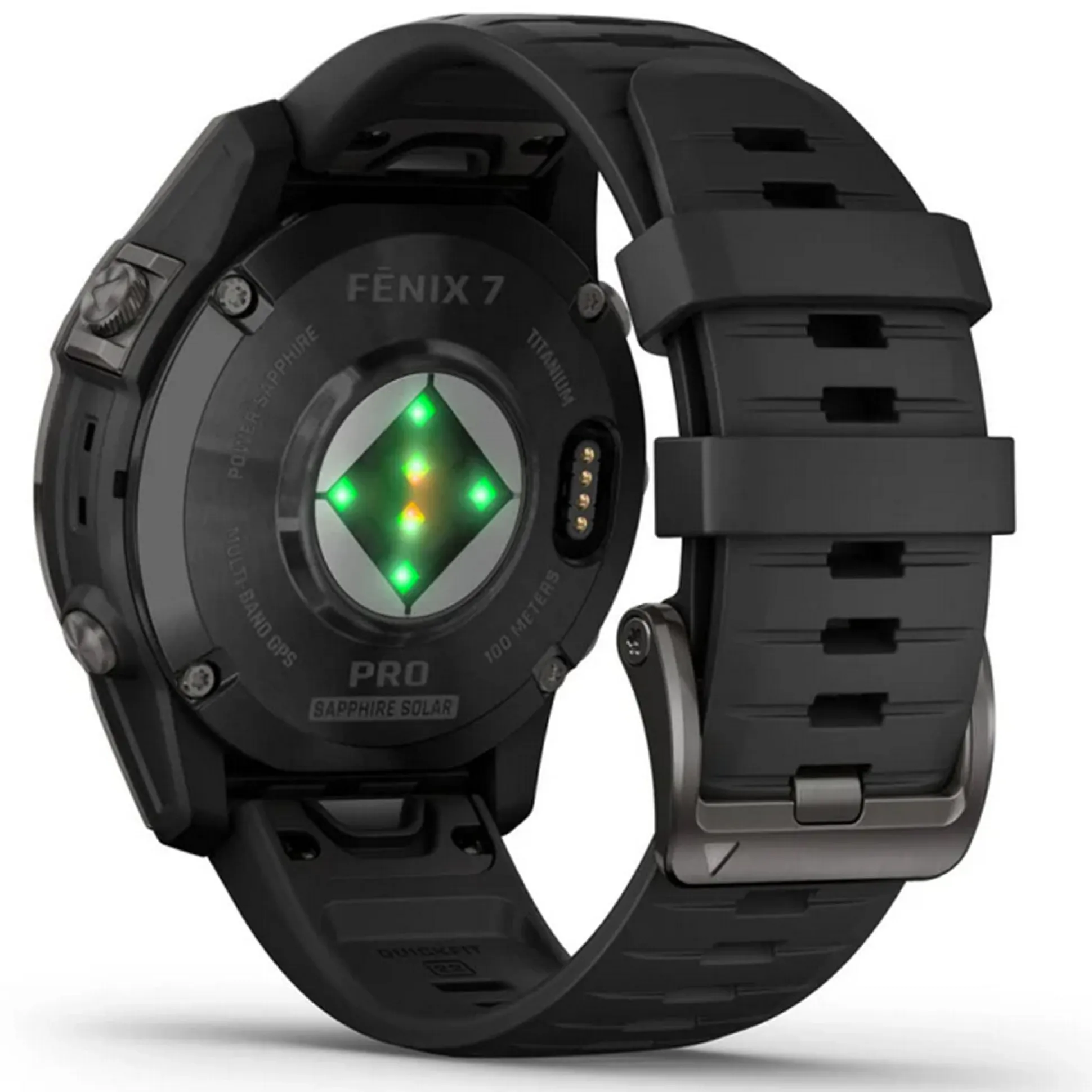 Garmin Fenix 7 Pro Sapphire Solar - Nero