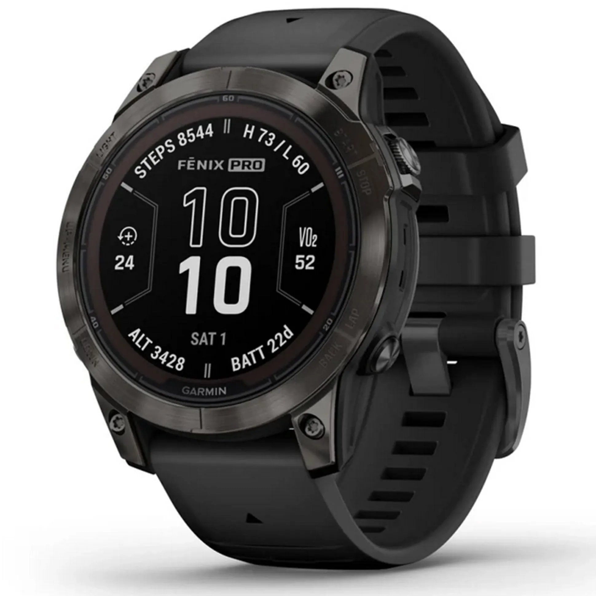 Garmin Fenix 7 Pro Sapphire Solar - Nero