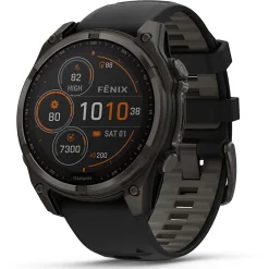Garmin Fenix 8 Solar Sapphire 47 mm - Nero
