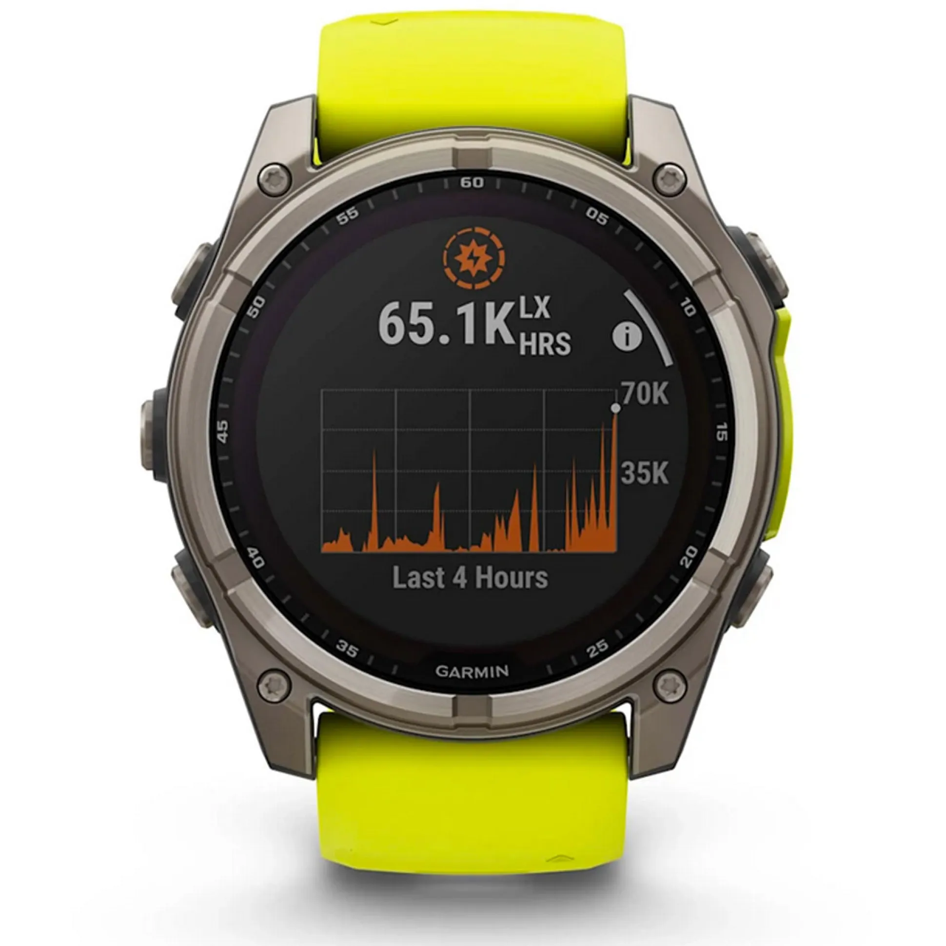 Garmin Fenix 8 Solar Sapphire 51 mm - Giallo
