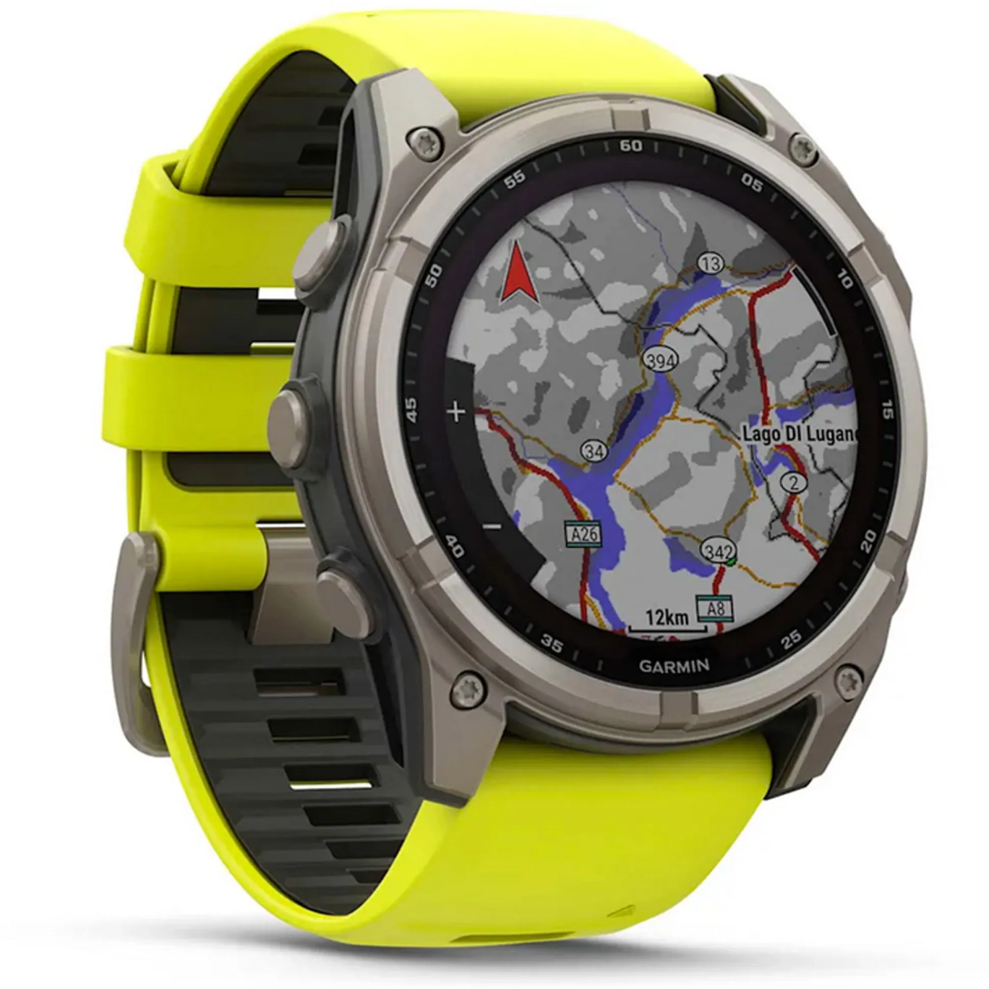 Garmin Fenix 8 Solar Sapphire 51 mm - Giallo