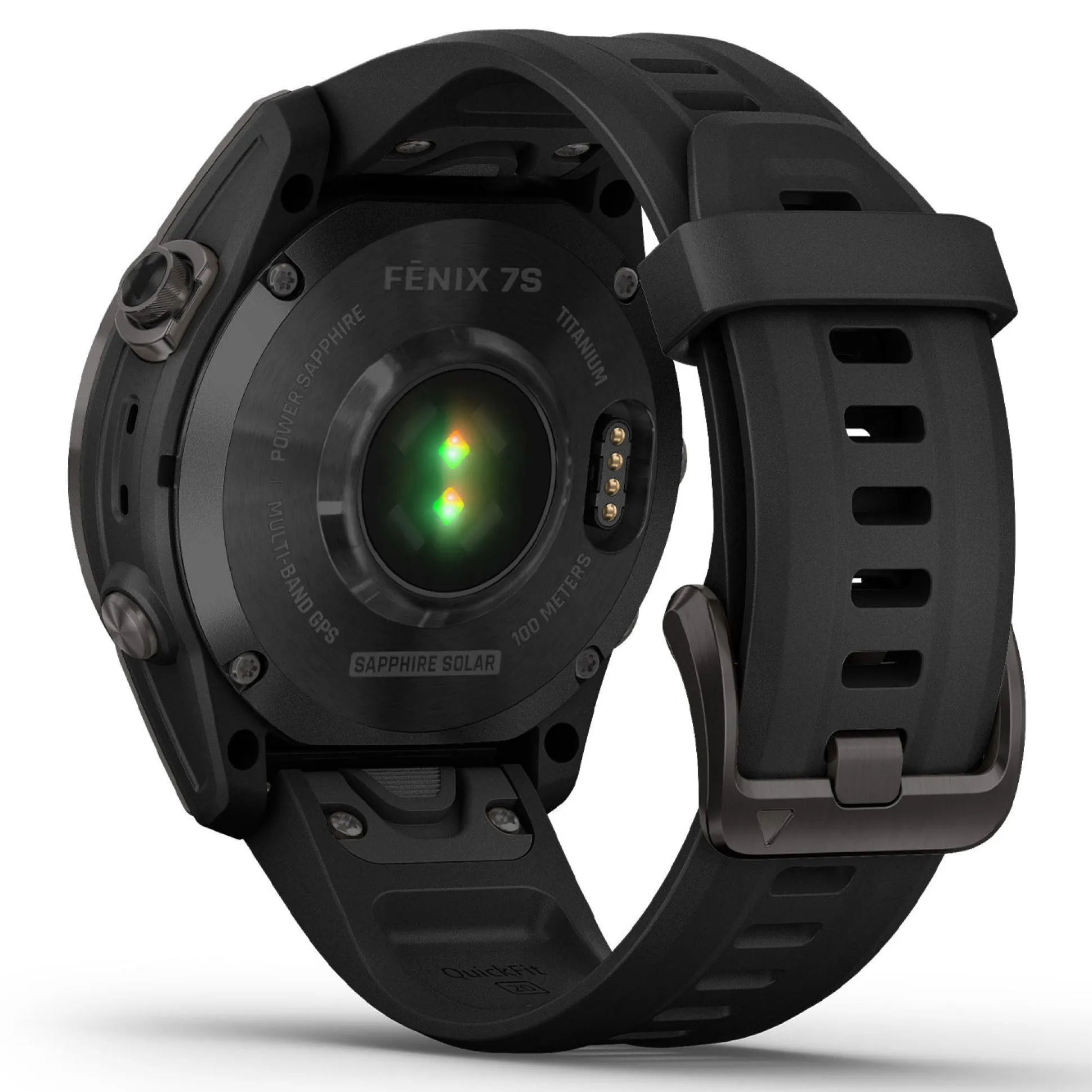 Garmin Fenix 7S Sapphire Solar - Nero
