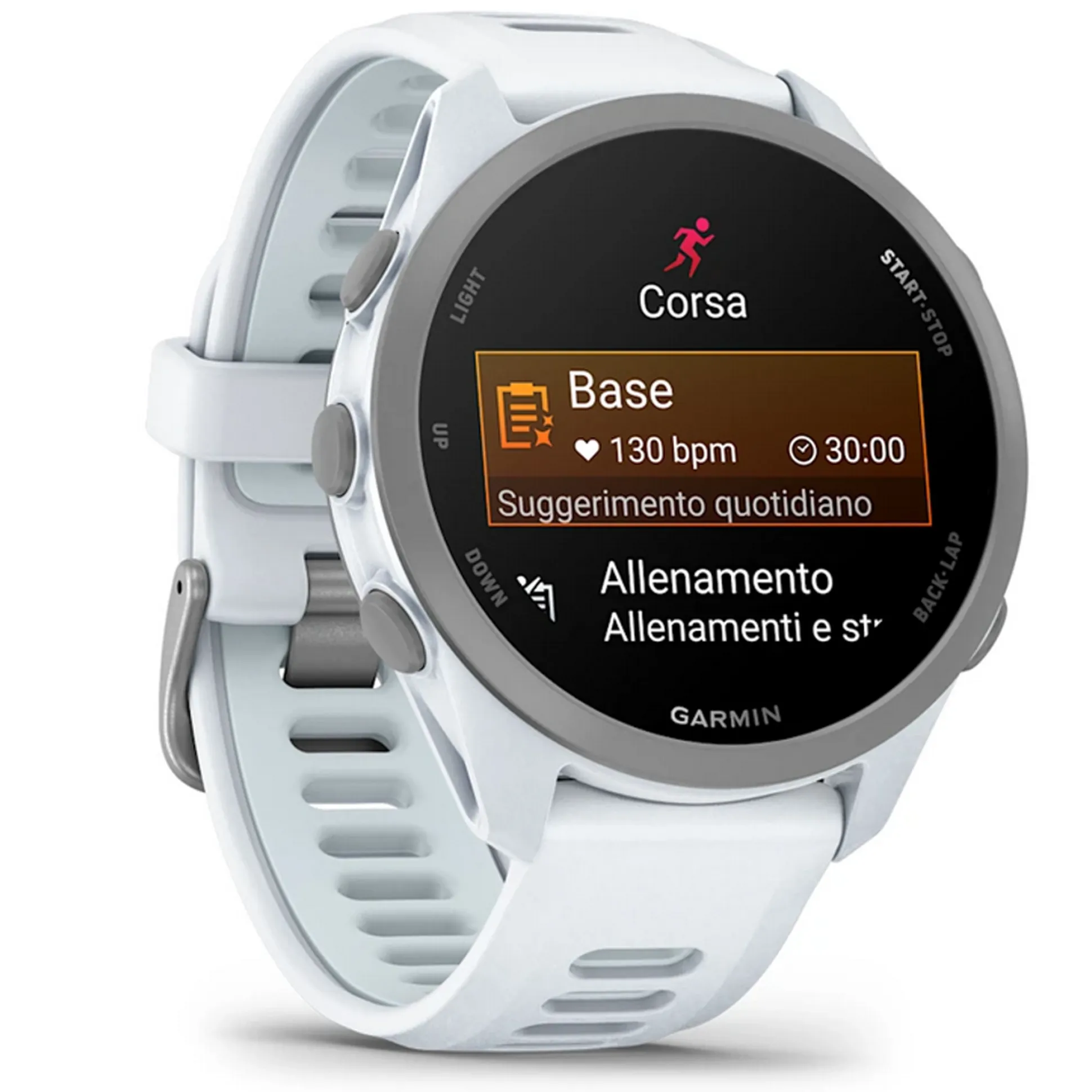 Garmin Forerunner 170 Music - Bianco
