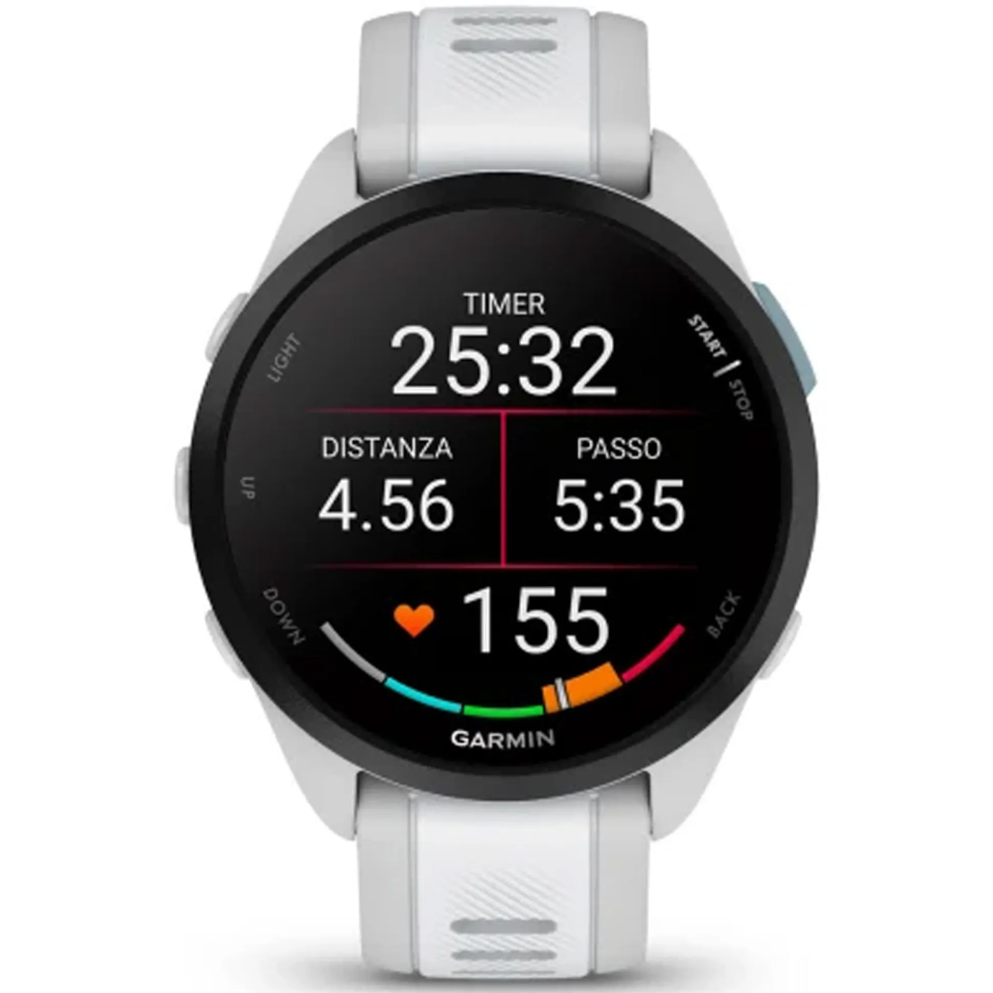 Garmin Forerunner 165 Music - Grigio bianco