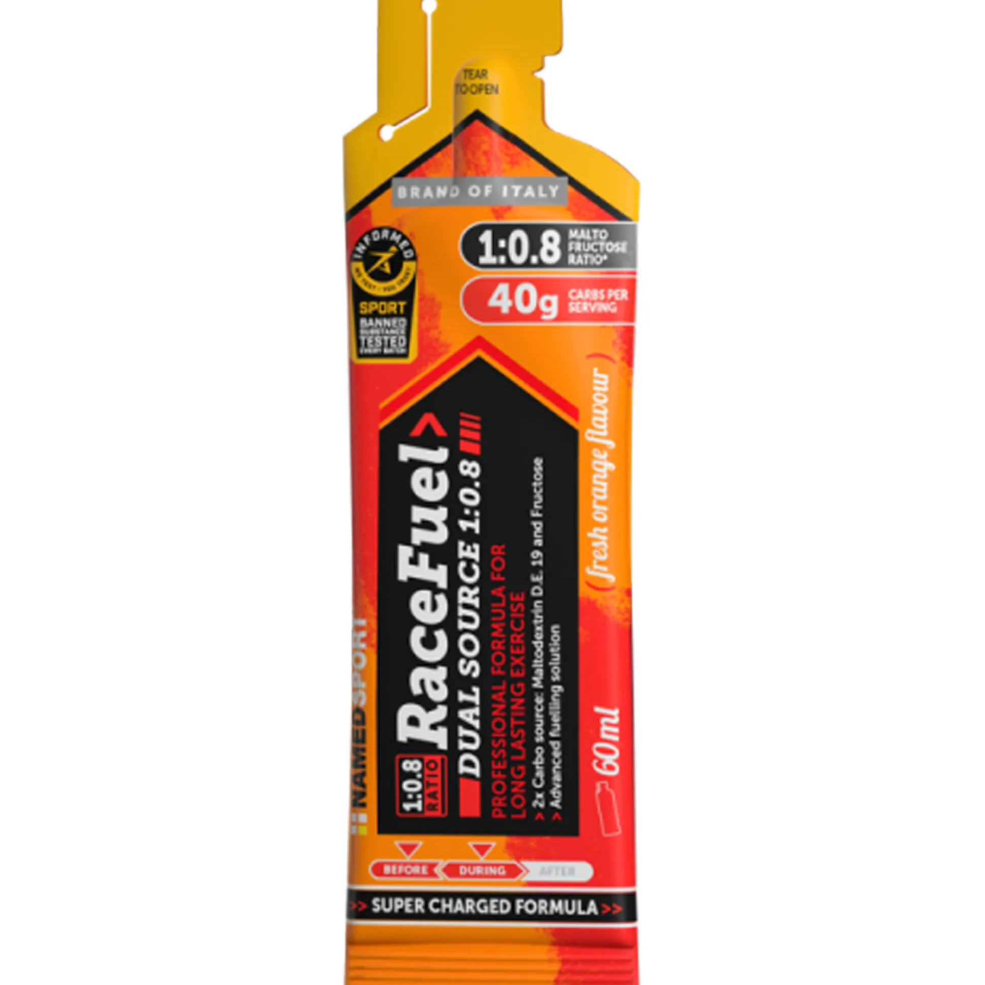 Gel Named Race Fuel Dual Source Gel - Arancia