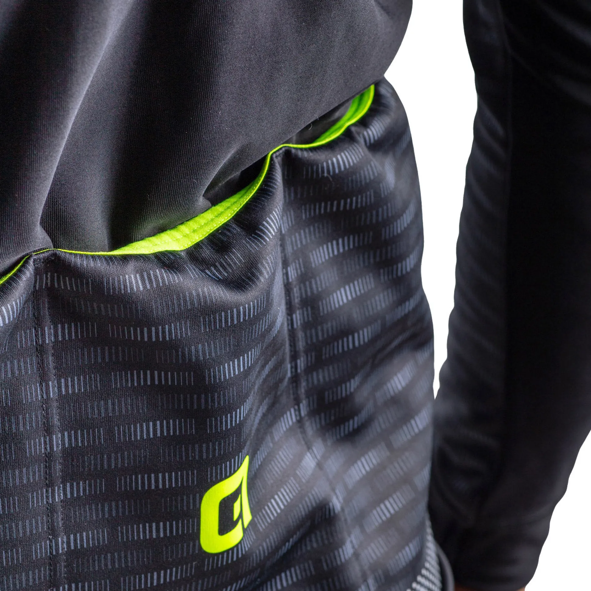 Giacca Ale PRR Green Road - Nero giallo