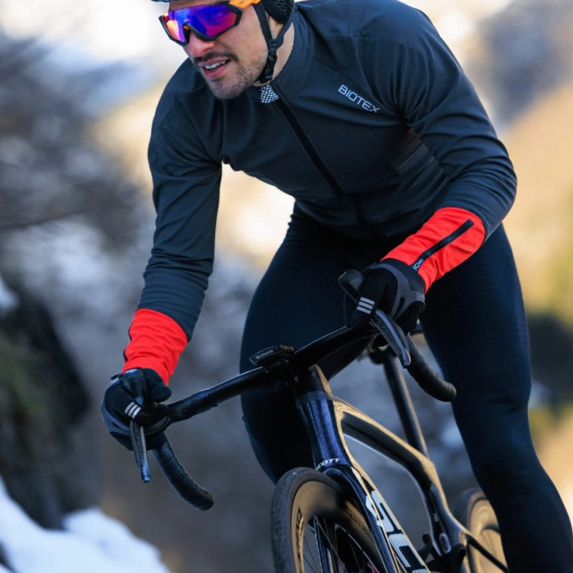 Giacca Biotex Plus - Nero rosso