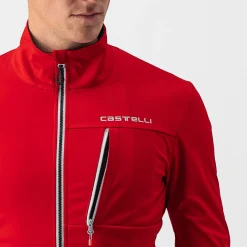 Giacca Castelli Go - Rosso grigio