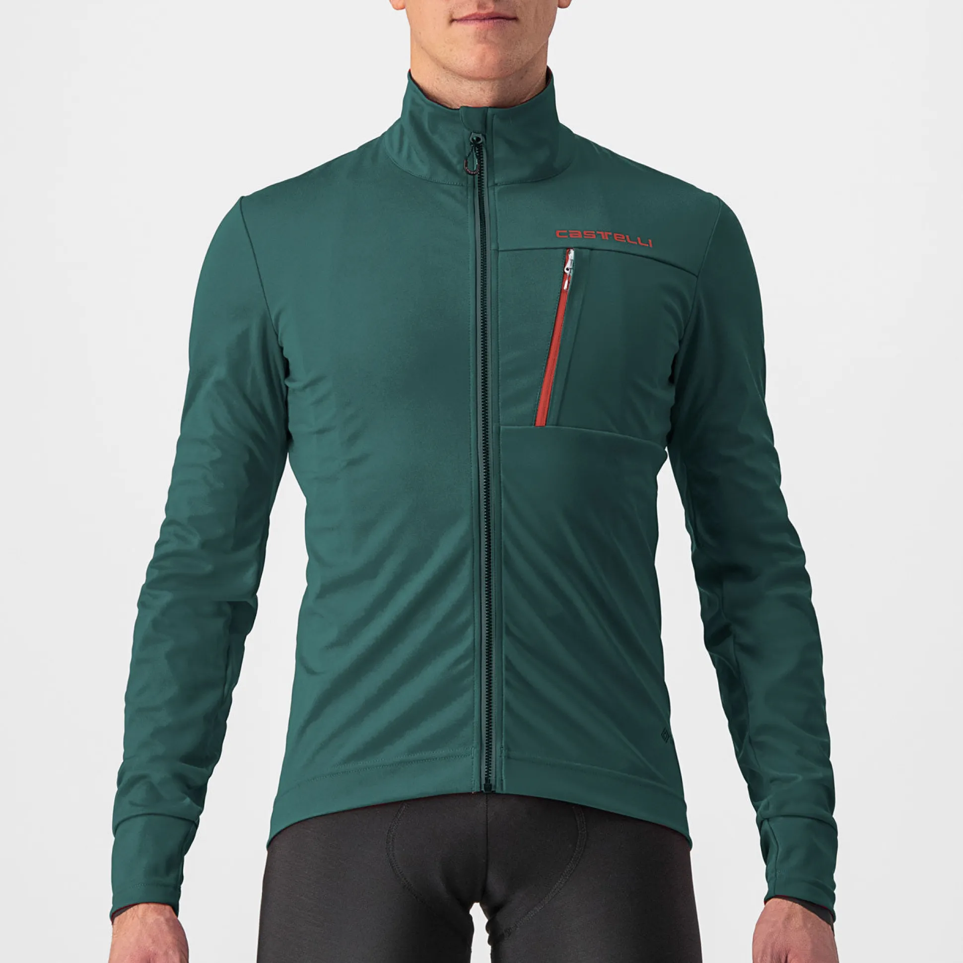 Giacca Castelli Go - Verde arancio
