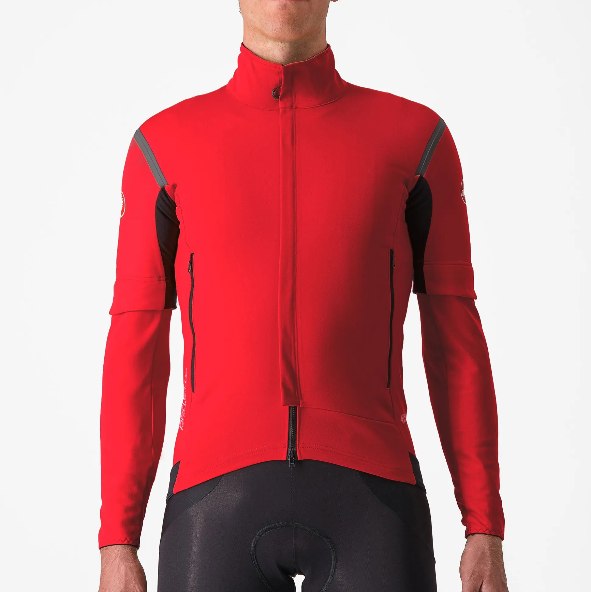 Giacca Castelli Perfetto RoS 2 Convertible - Rosso scuro