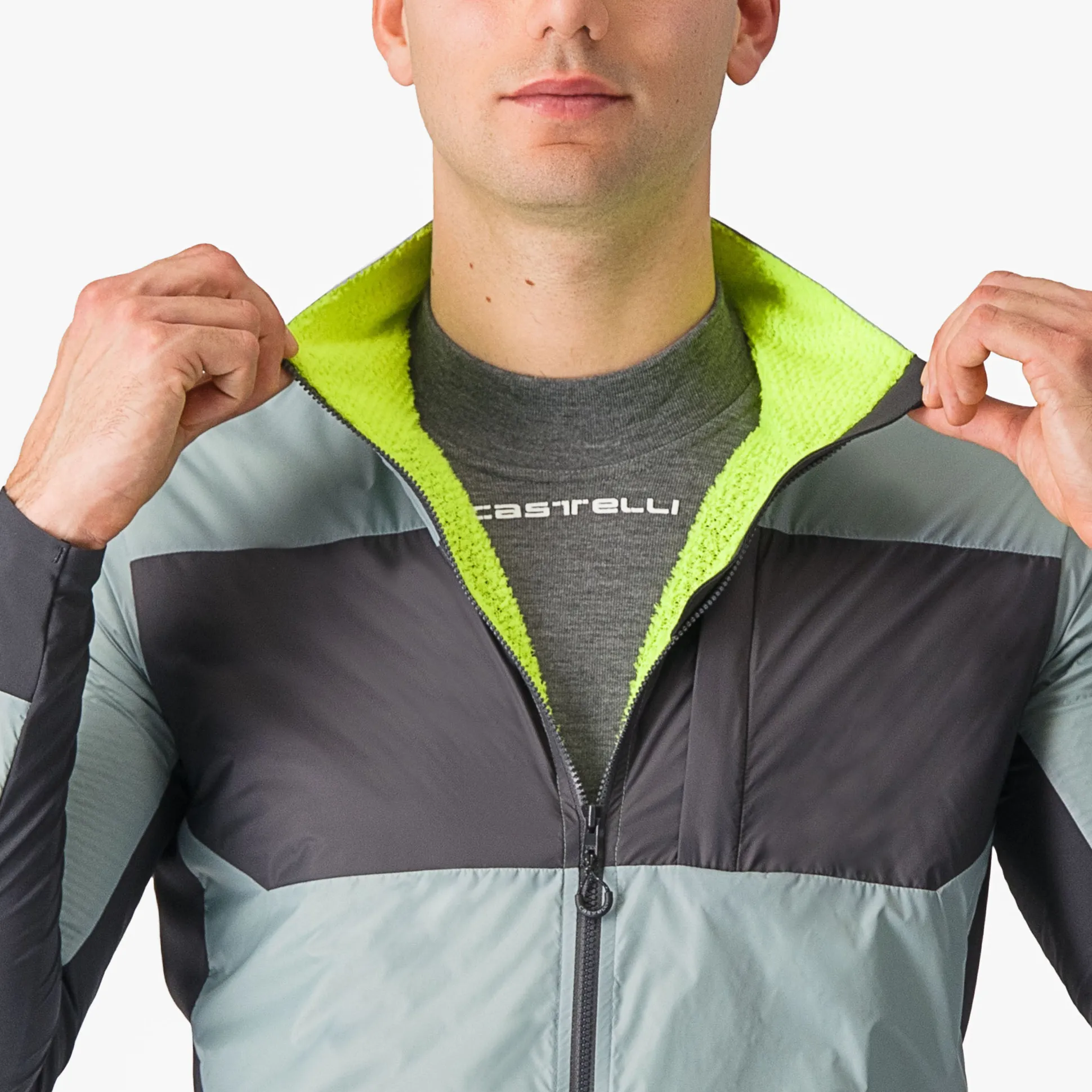 Giacca Castelli Unlimited Puffy - Verde chiaro