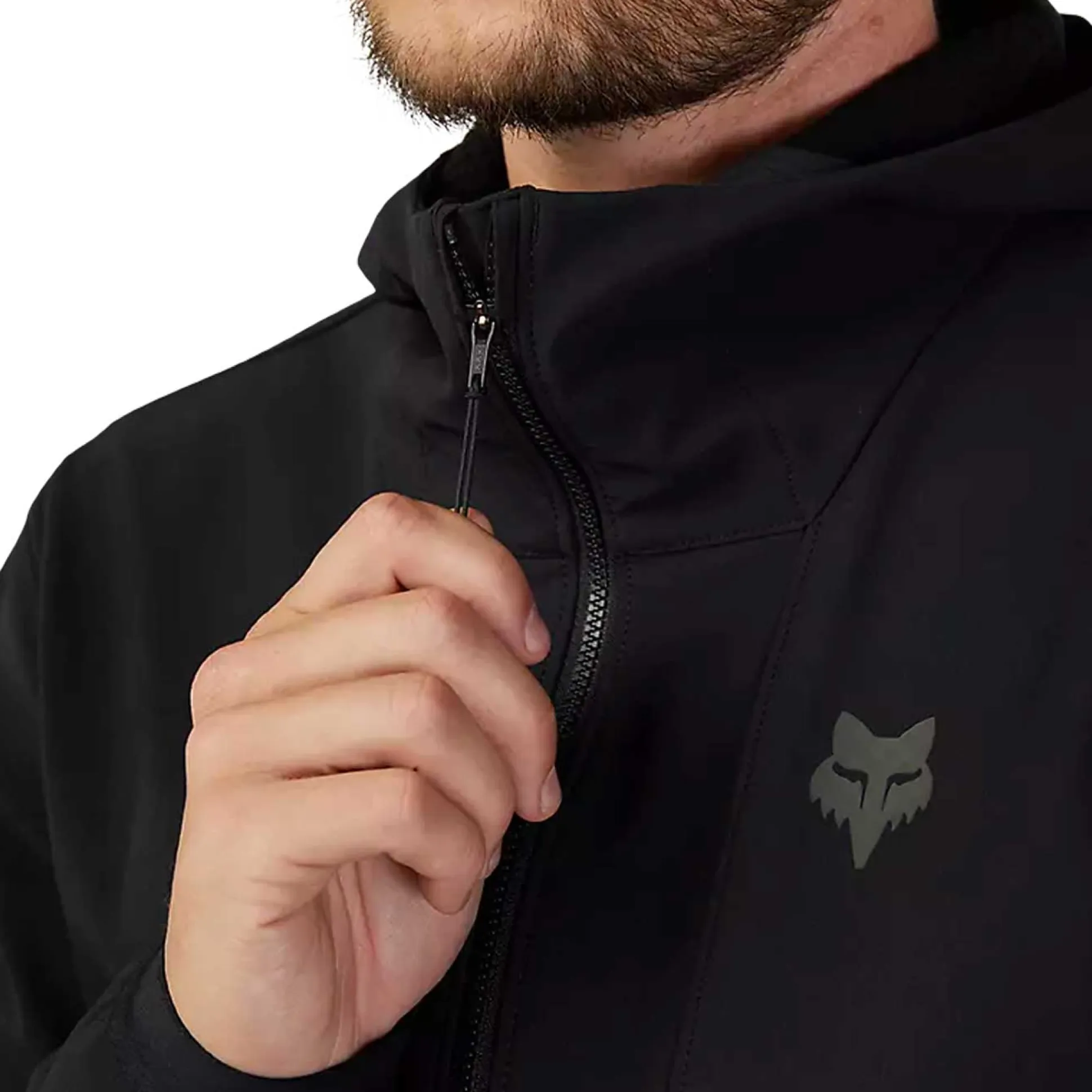 Giacca con cappuccio Fox Ranger Fire - Nero