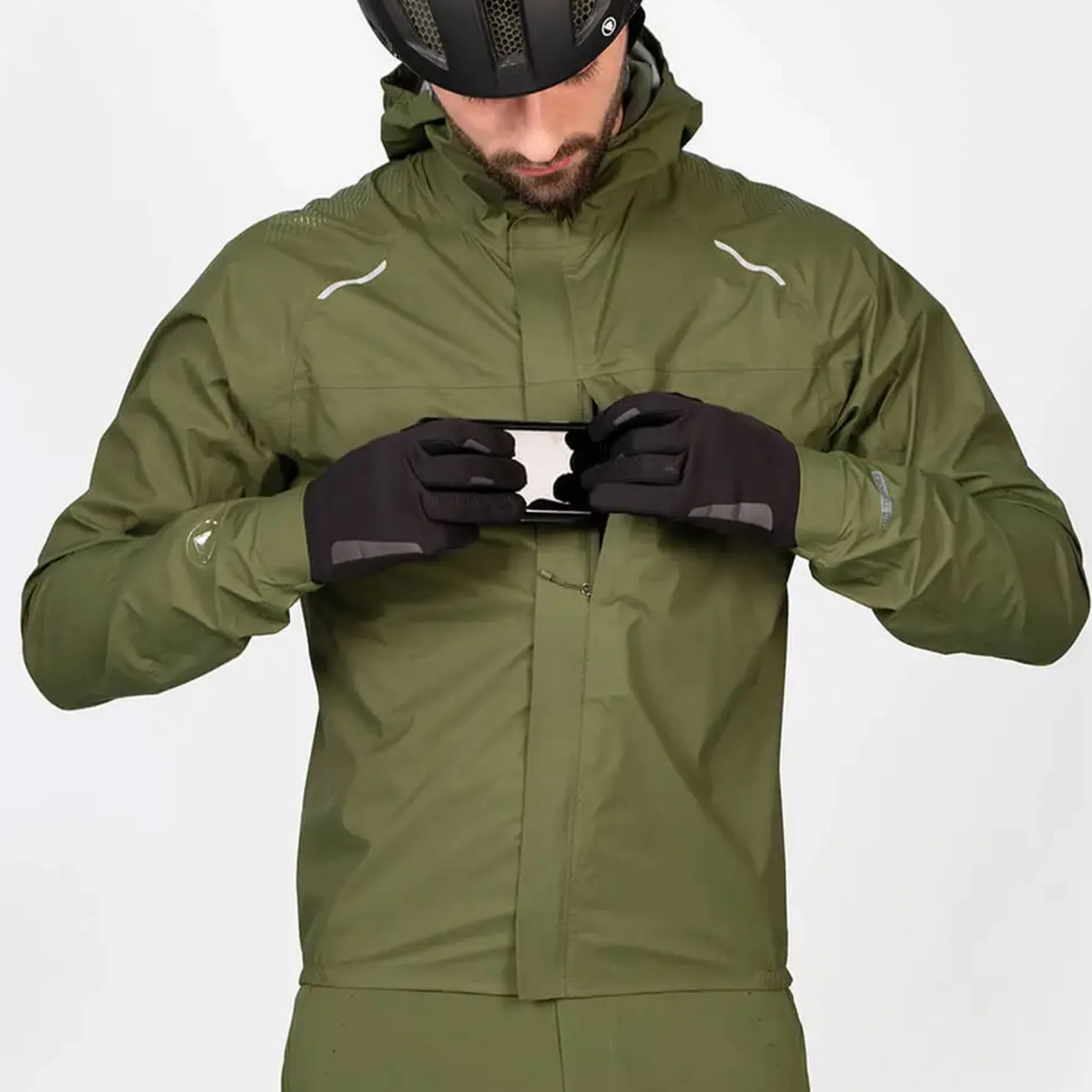 Giacca Endura GV500 Waterproof - Verde