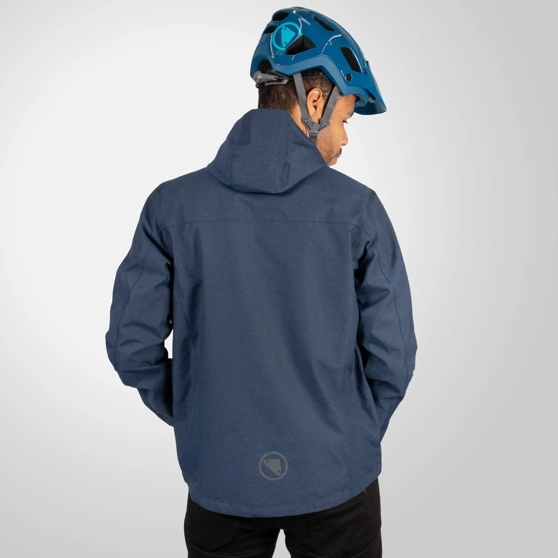 Giacca Endura Hummvee Waterproof Hooded - Blu