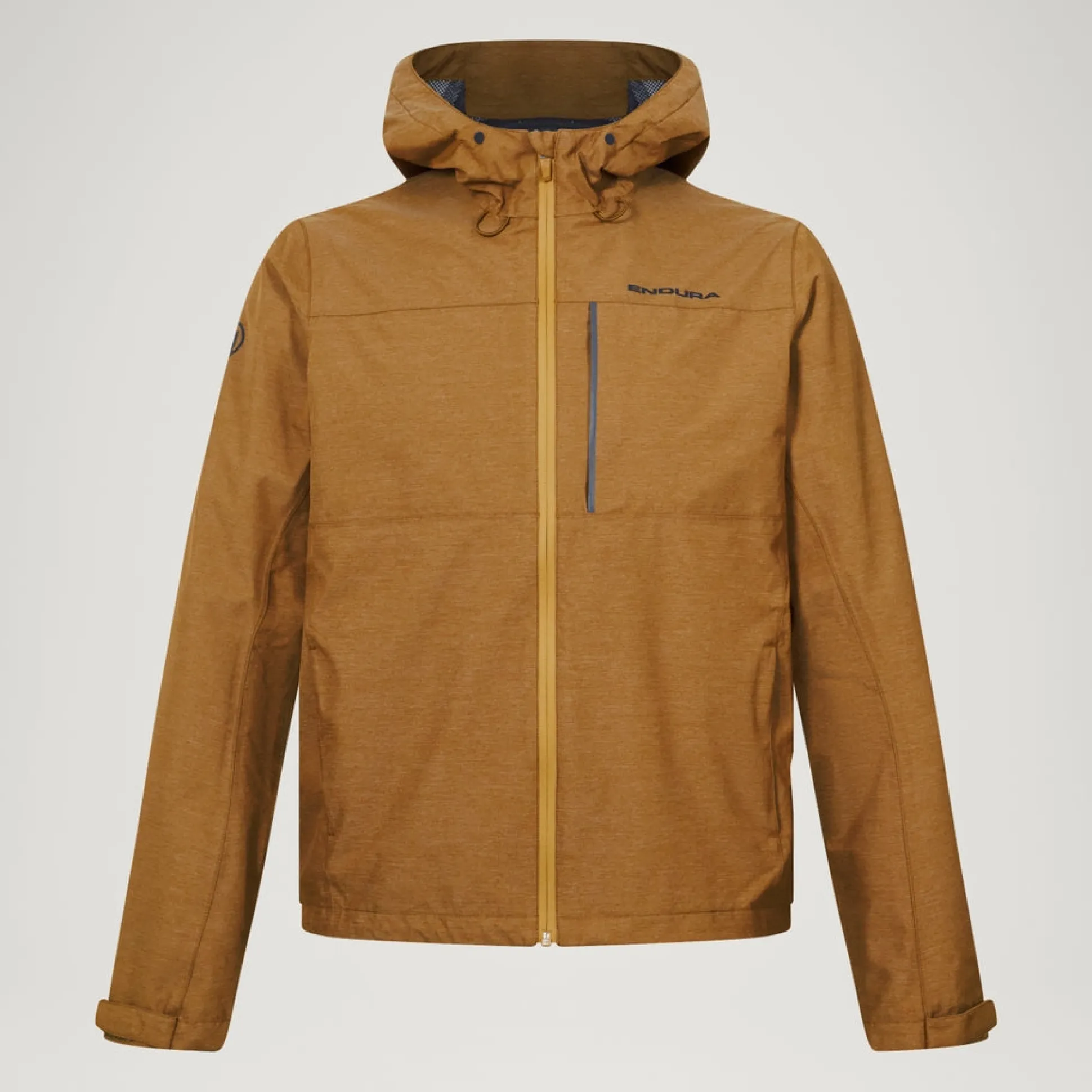 Giacca Endura Hummvee Waterproof Hooded - Marrone