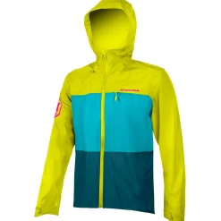 Giacca Endura SingleTrack 2 - Giallo Azzurro