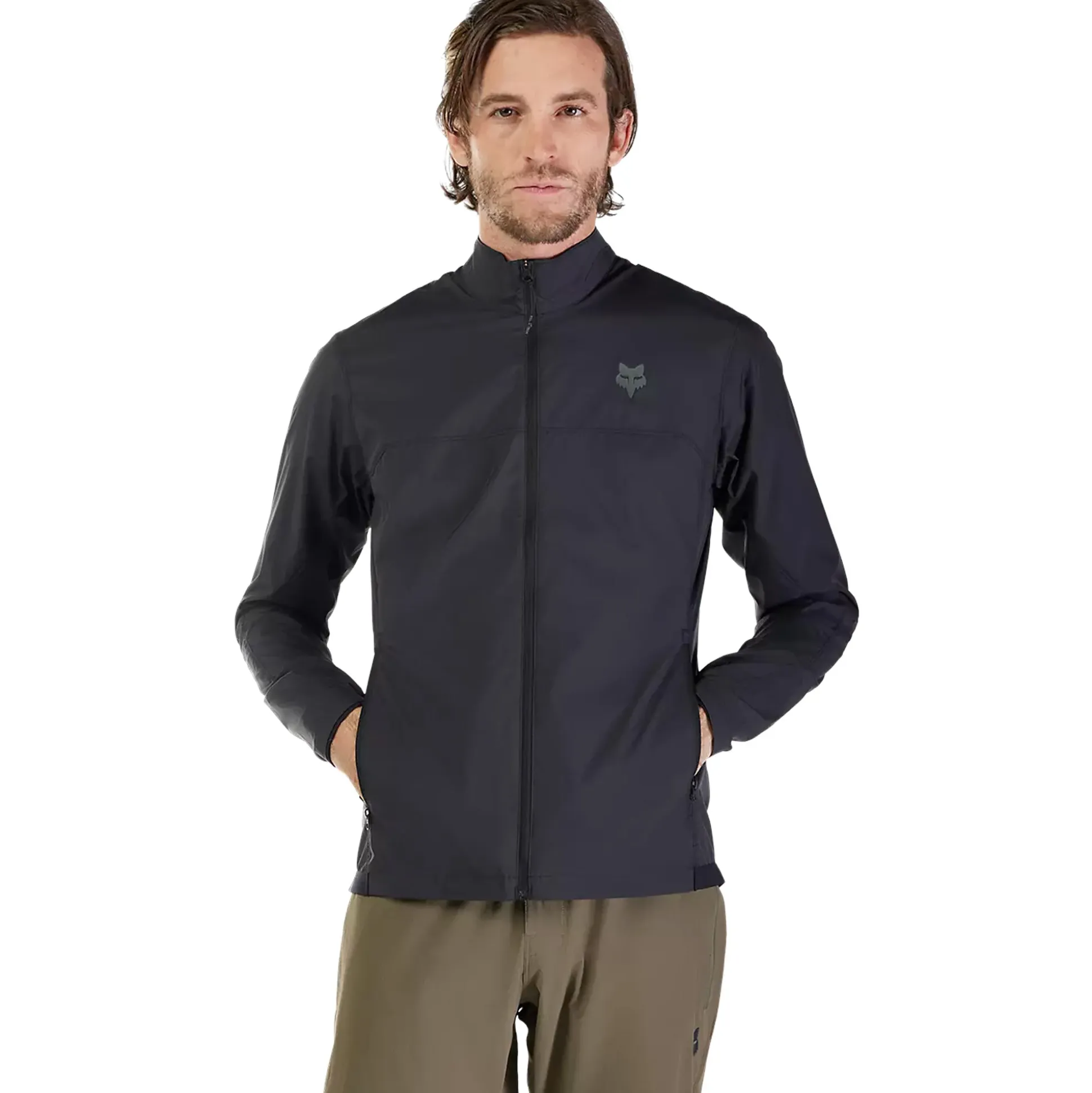Giacca Fox Ranger Wind Zip - Nero