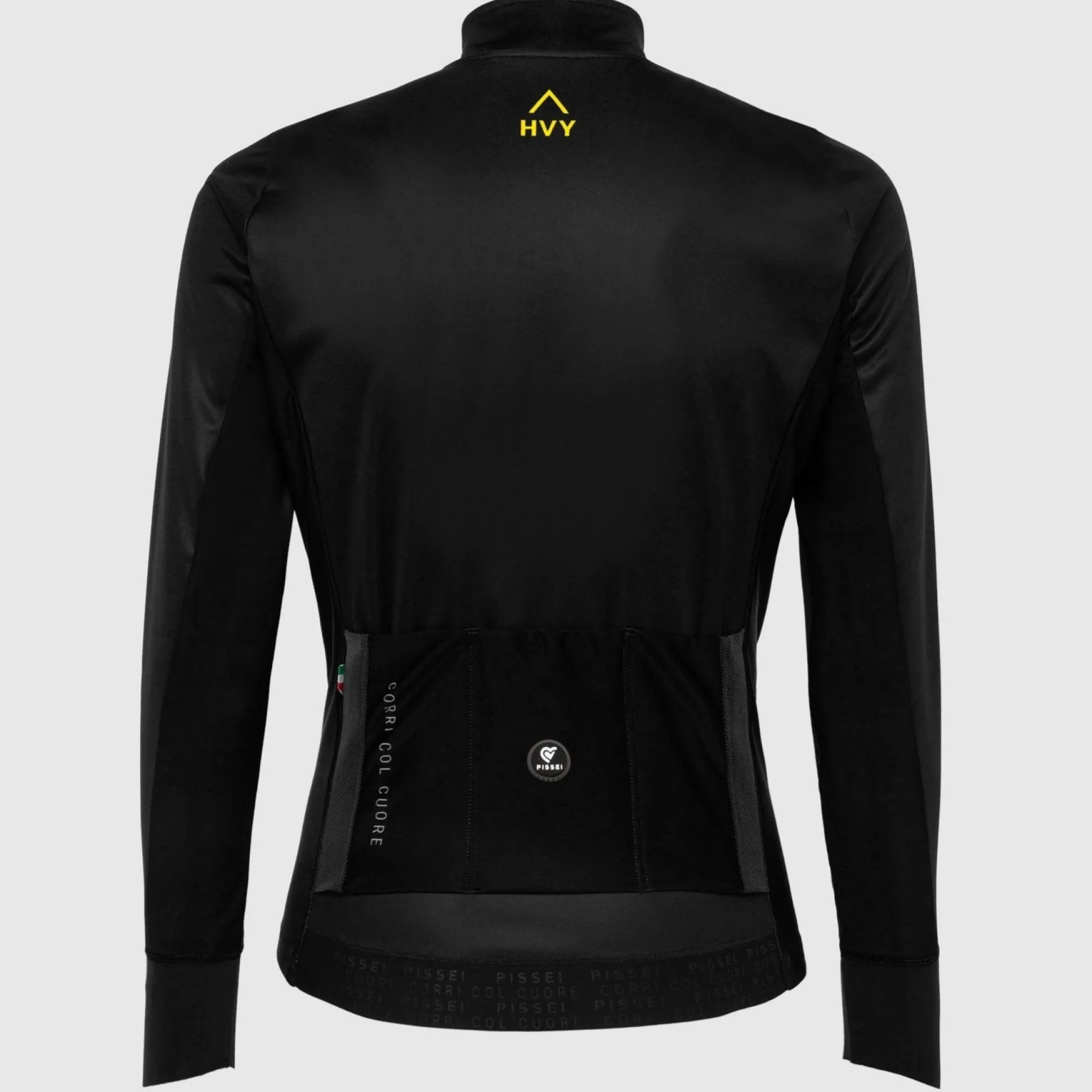 Giacca Pissei Monviso Heavy - Nero giallo
