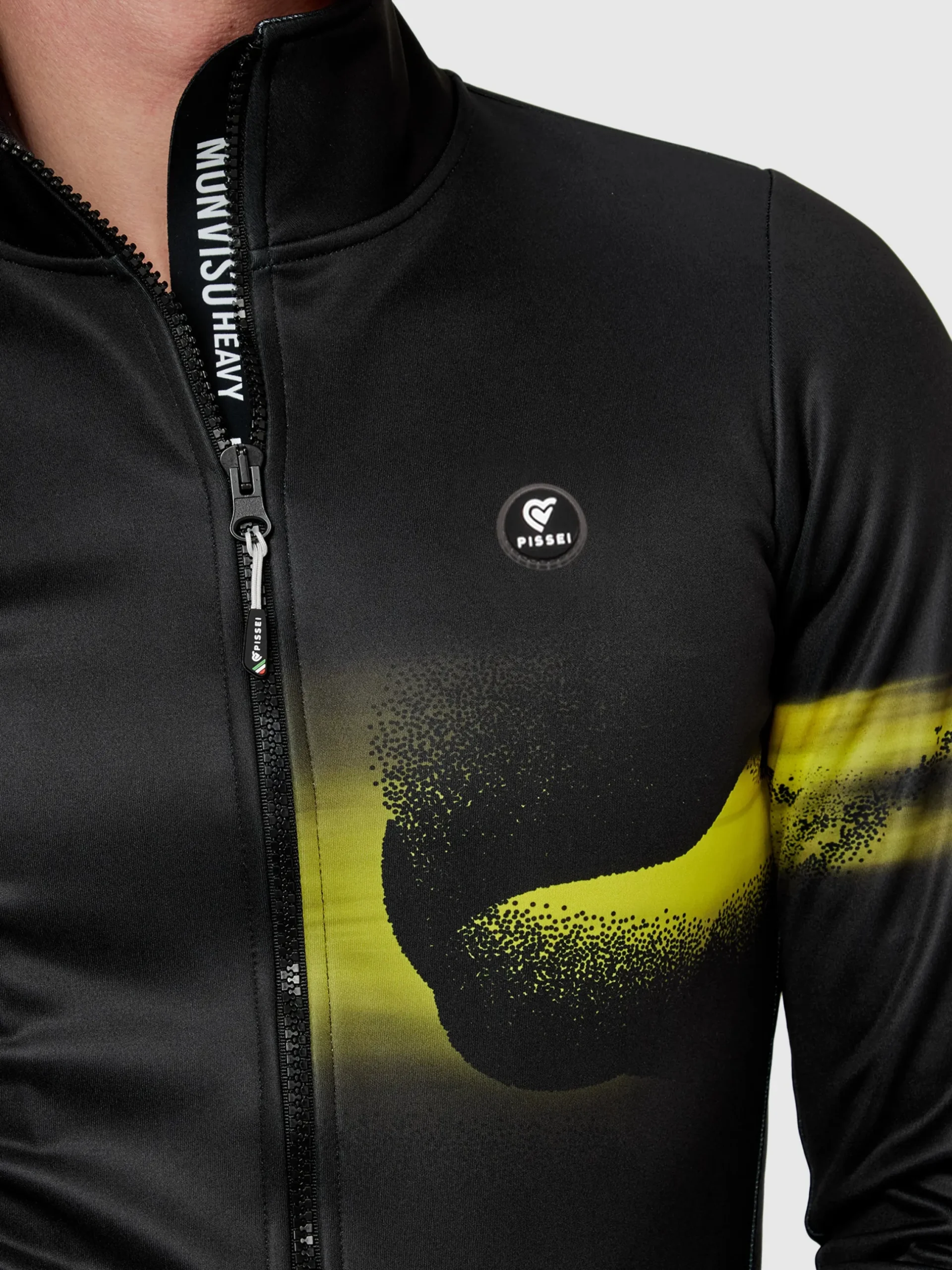 Giacca Pissei Monviso Heavy - Nero giallo