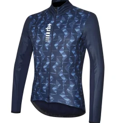 Giacca Rh+ Stylus Printed Wind - Blu