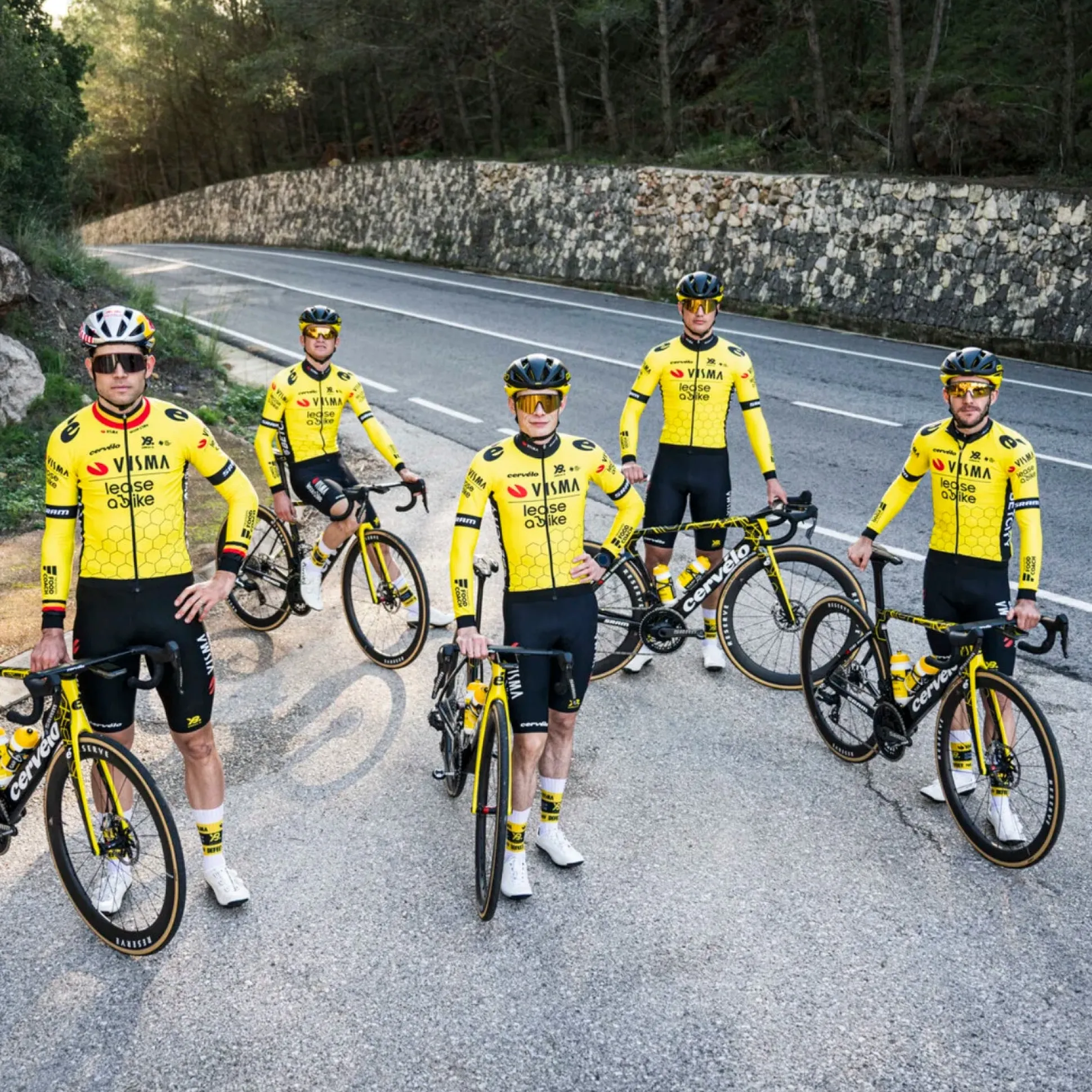 Giacca Team Visma Lease a bike 2025