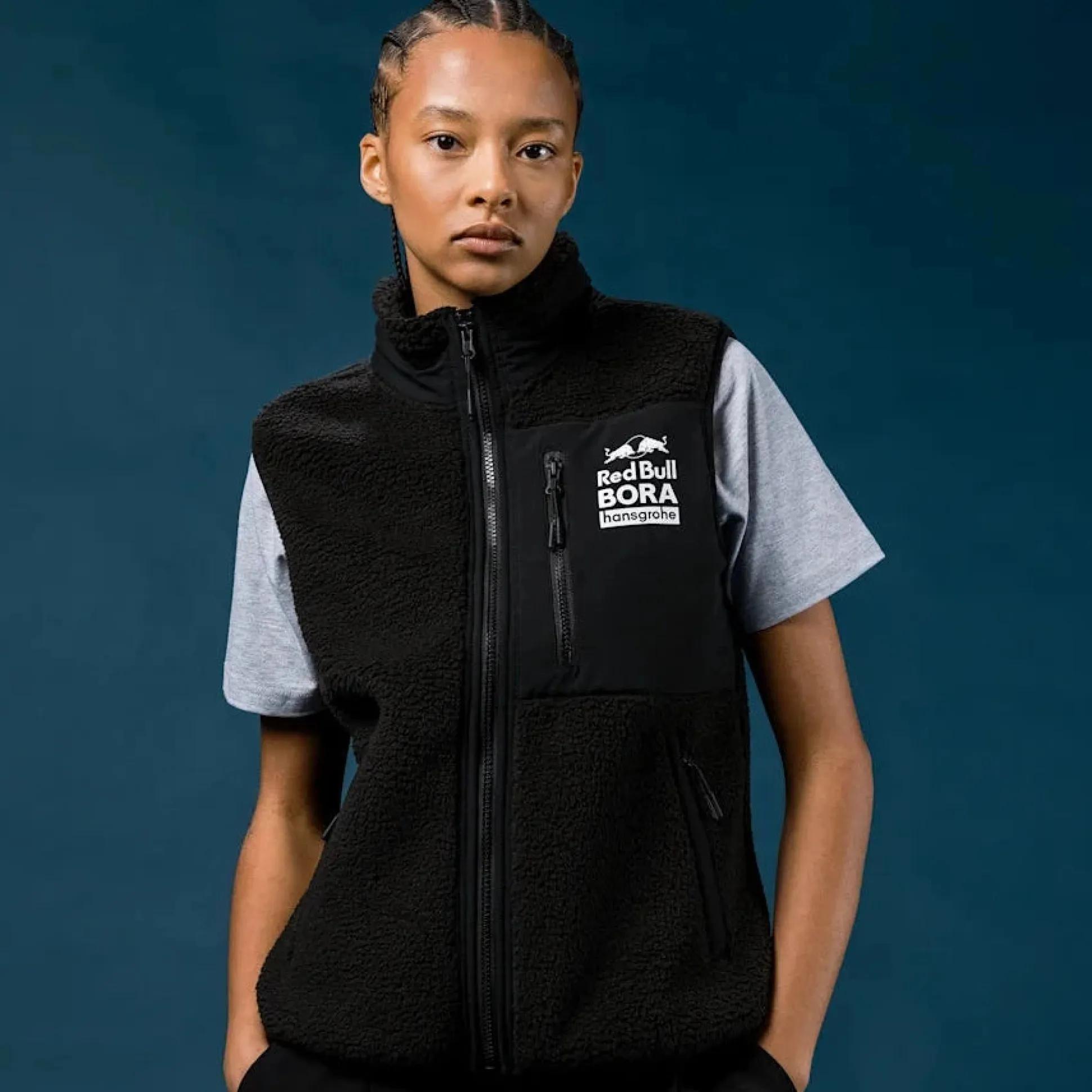 Gilet Red Bull Bora-Hansgrohe Essential Mono Fleece