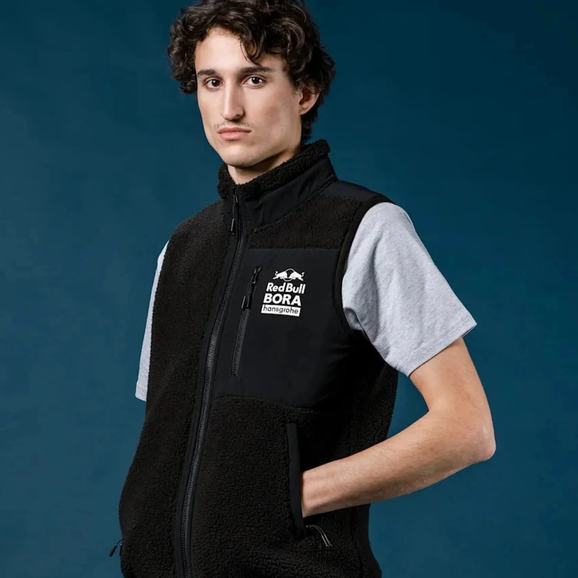 Gilet Red Bull Bora-Hansgrohe Essential Mono Fleece