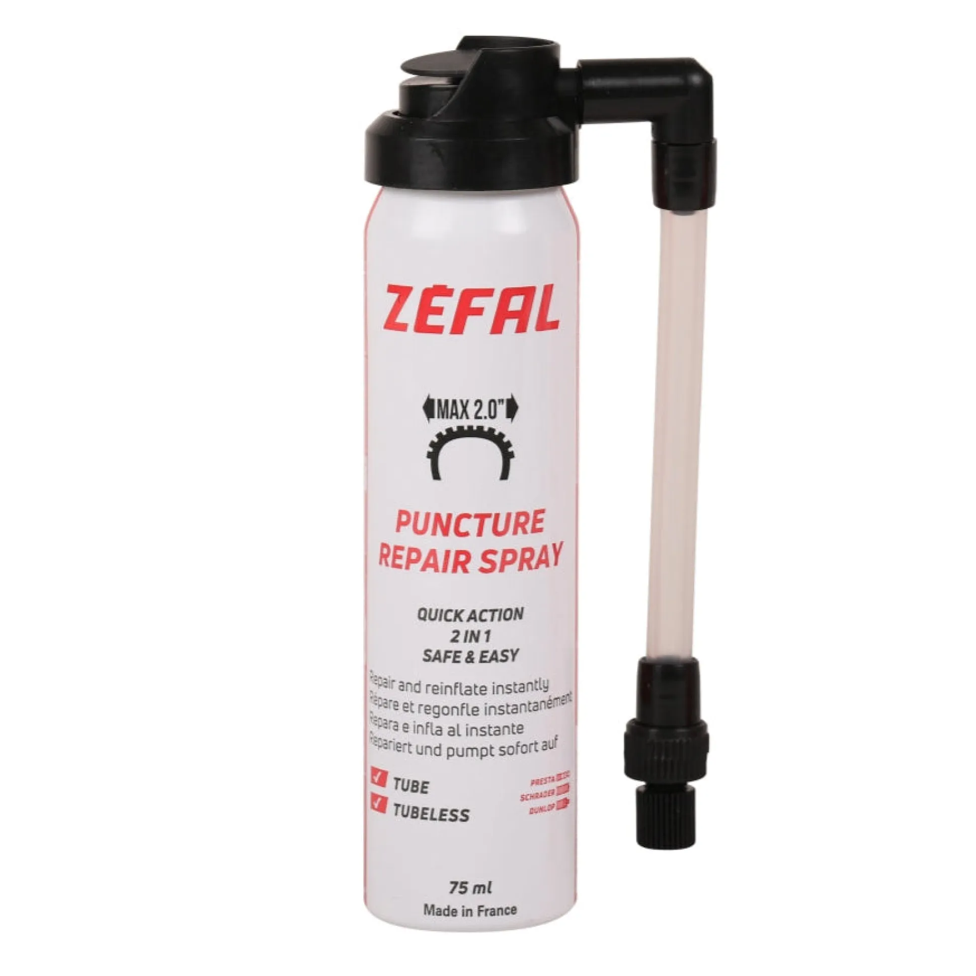 Gonfia e Ripara Zefal - 75 ml