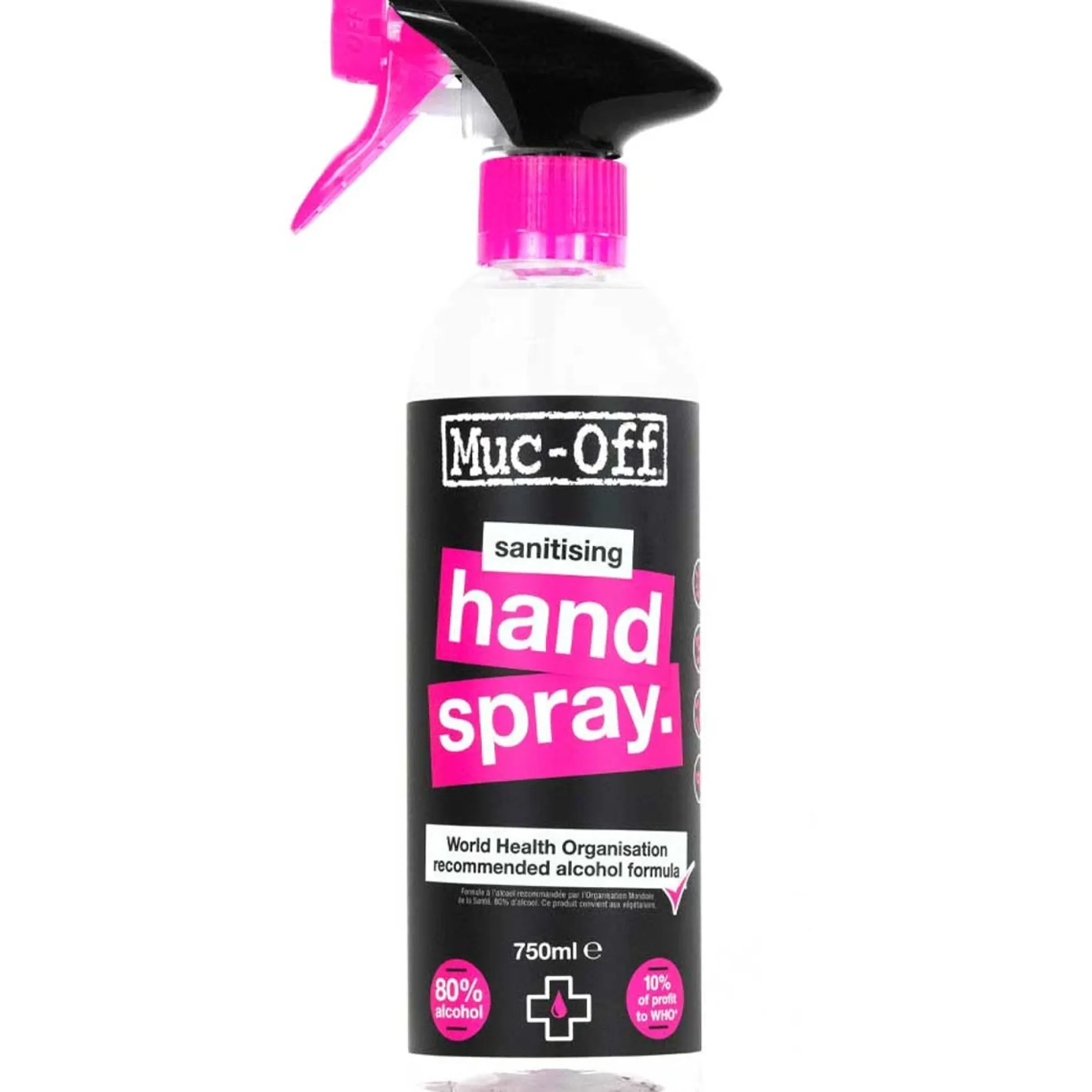 Igienizzante mani antibatterico spray Muc-off - 750 ml