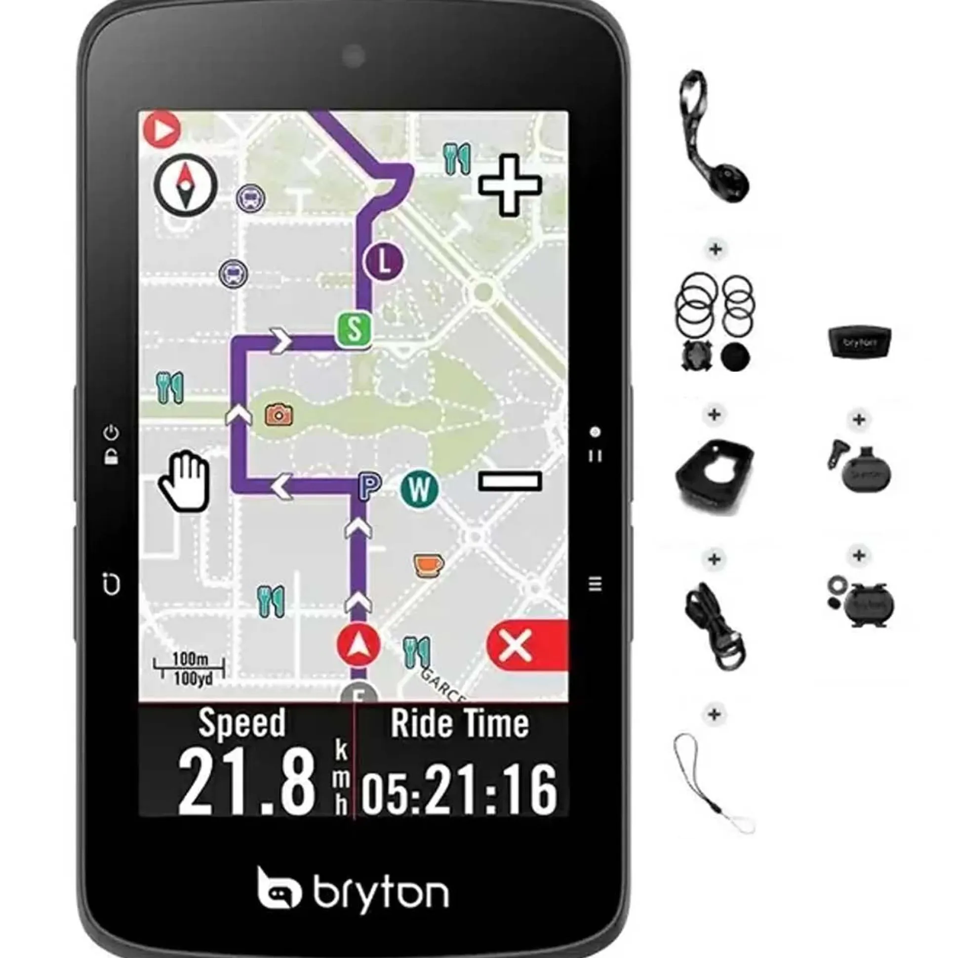 Kit Bryton Rider S800T + Gardia 300L Bike Radar