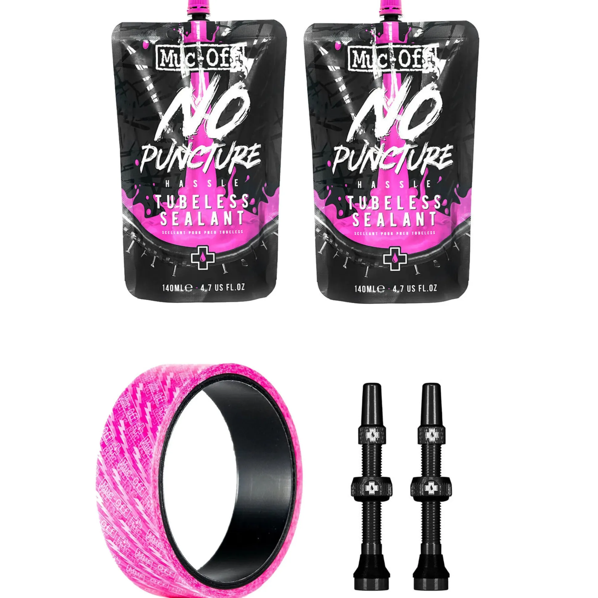 Kit di trasformazione Tubeless Muc-off Ultimate Road - 44mm