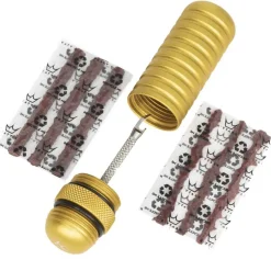 Kit riparazione tubeless per manubrio Peaty's Holeshot - Giallo