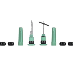Kit riparazione tubeless per manubrio Muc-Off Stealth - Turchese