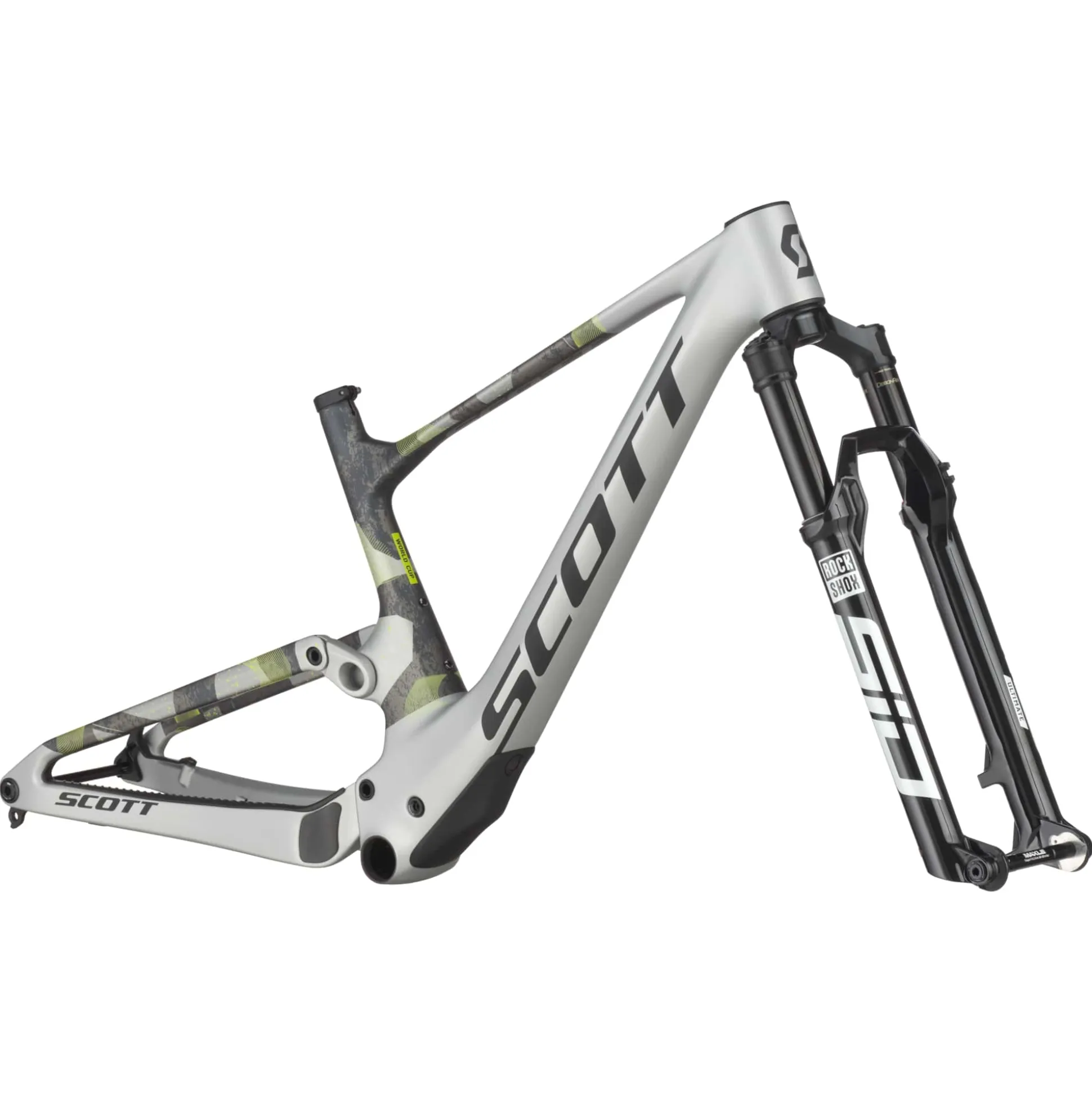Kit telaio + forcella Scott Spark RC World Cup - Grigio