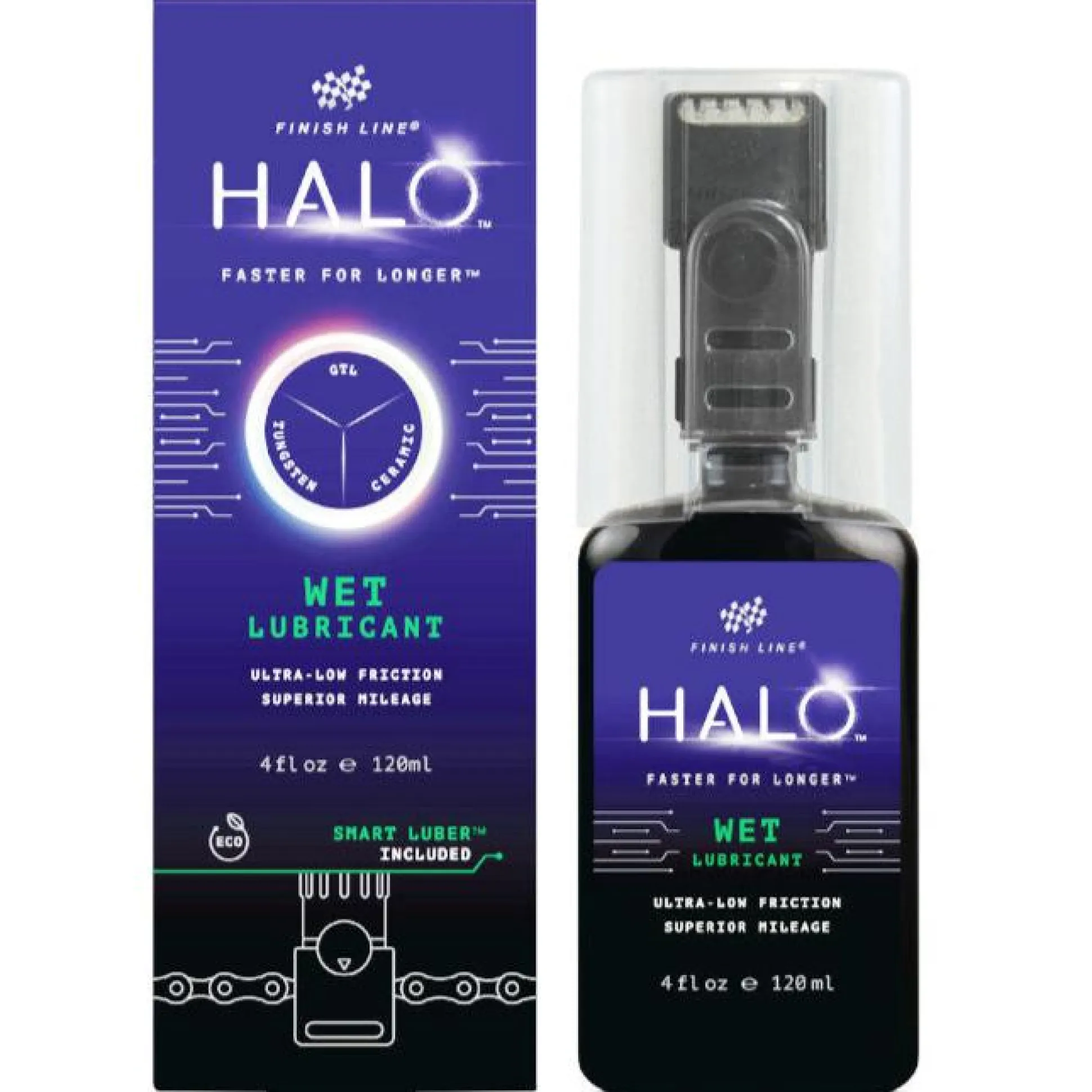 Lubrificante Finish Line Halo Wet - 120 ml