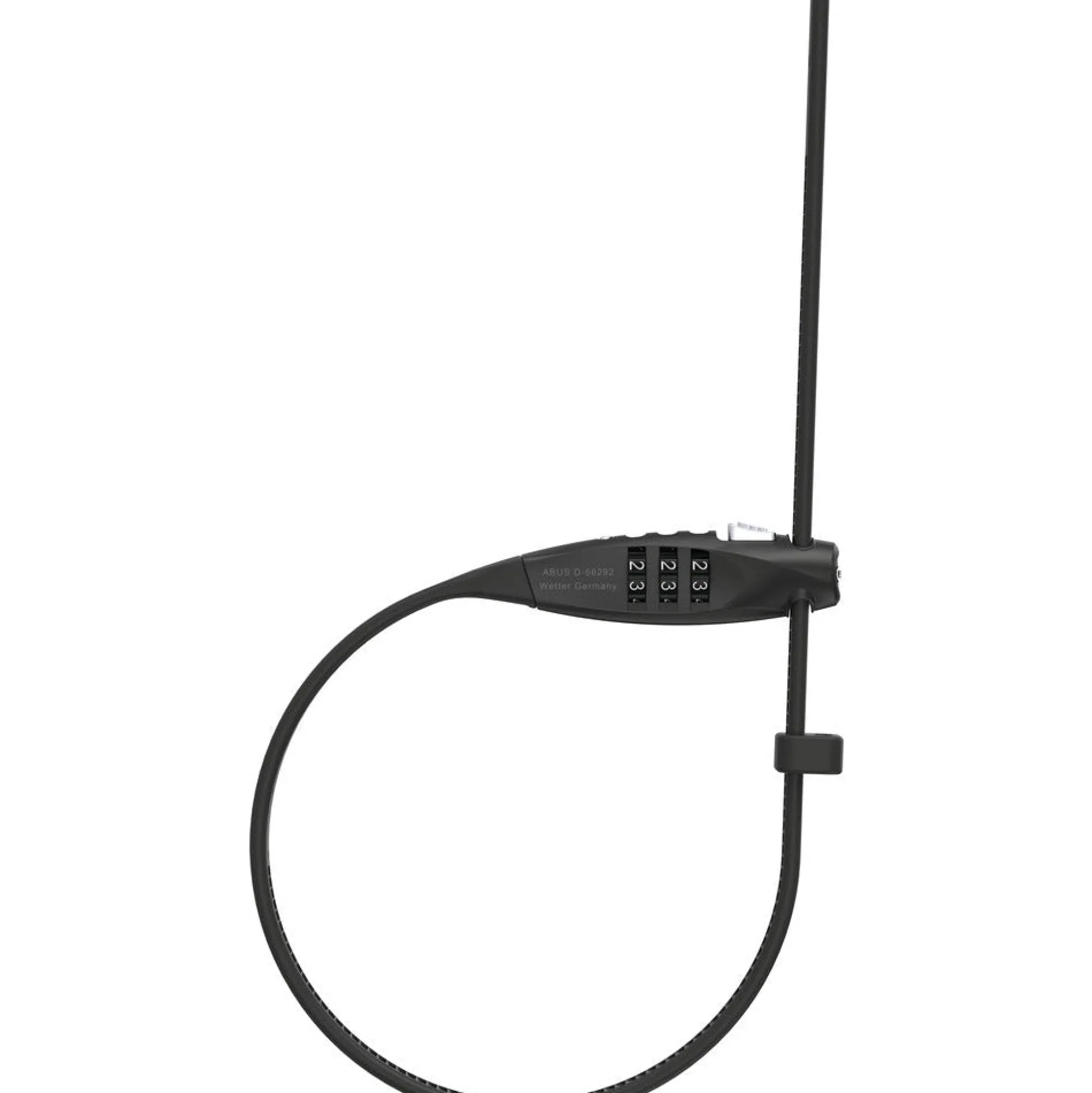 Lucchetto Abus Combiflex Travelguard - Nero