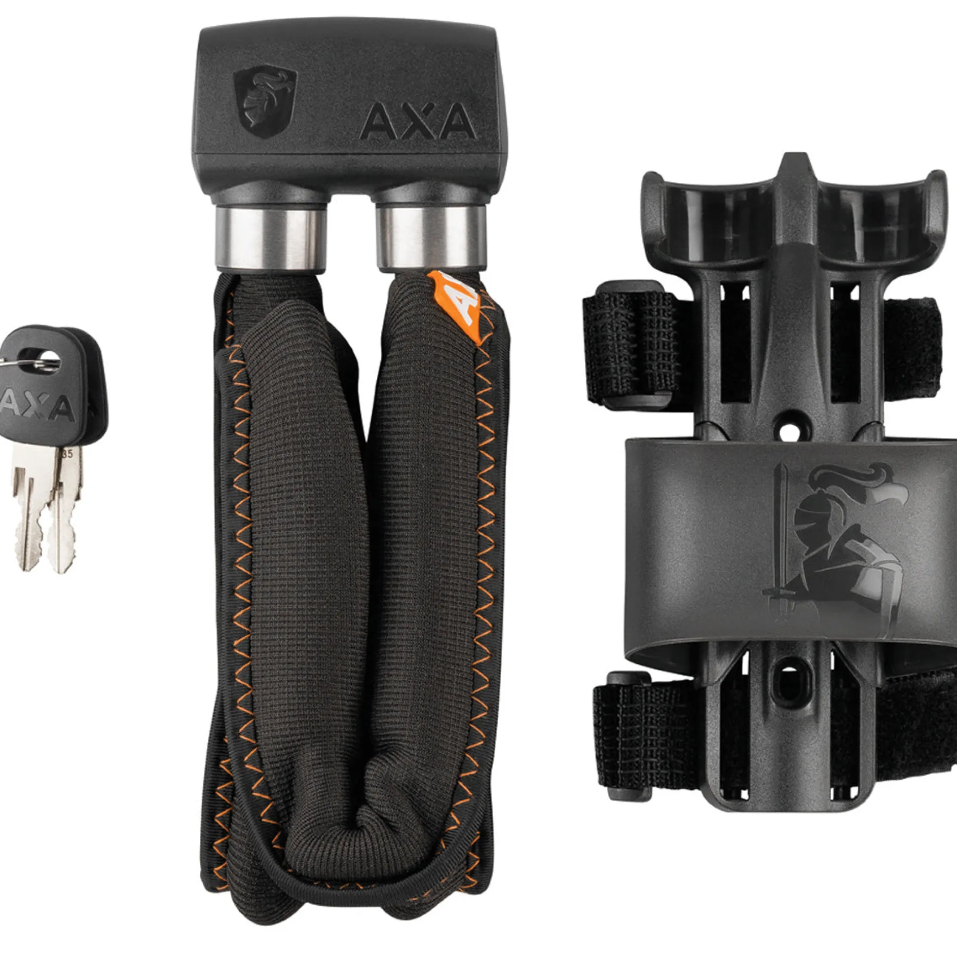 Lucchetto Axa Foldable Lock 600 - Nero