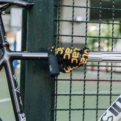Lucchetto Ulac Eurostile - Nero giallo