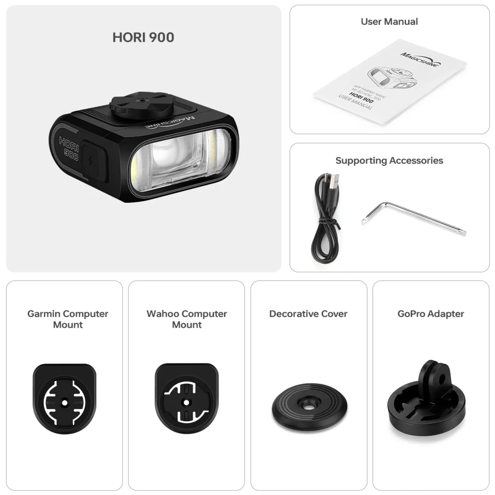 Luce anteriore Magicshine Hori 900