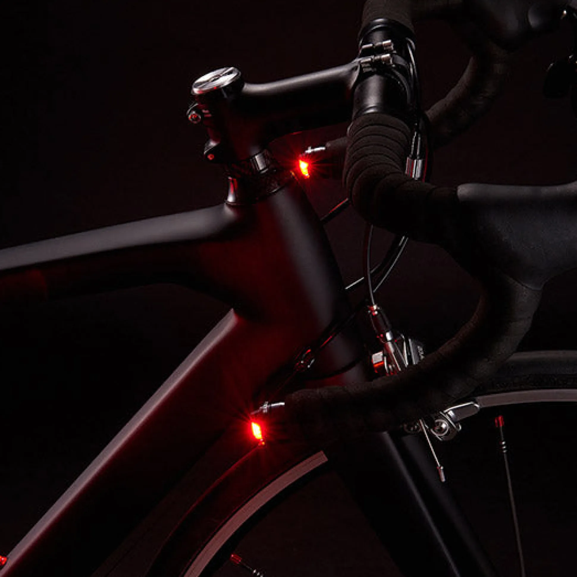 Luce led da manubrio Cateye ORB - Nero