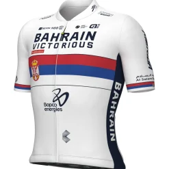 Maglia Ale Bahrain Victorious 2024 - Campione Serbo
