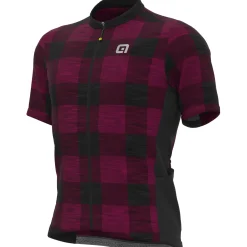 Maglia Ale Off Road Scottish - Bordeaux