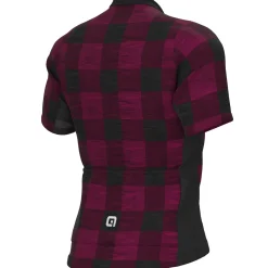 Maglia Ale Off Road Scottish - Bordeaux