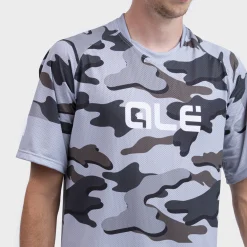 Maglia Ale Off Road Stain - Grigio