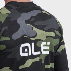 Maglia Ale Off Road Stain - Verde