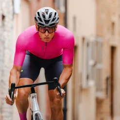 Maglia Ale Pragma Color Block - Fucsia