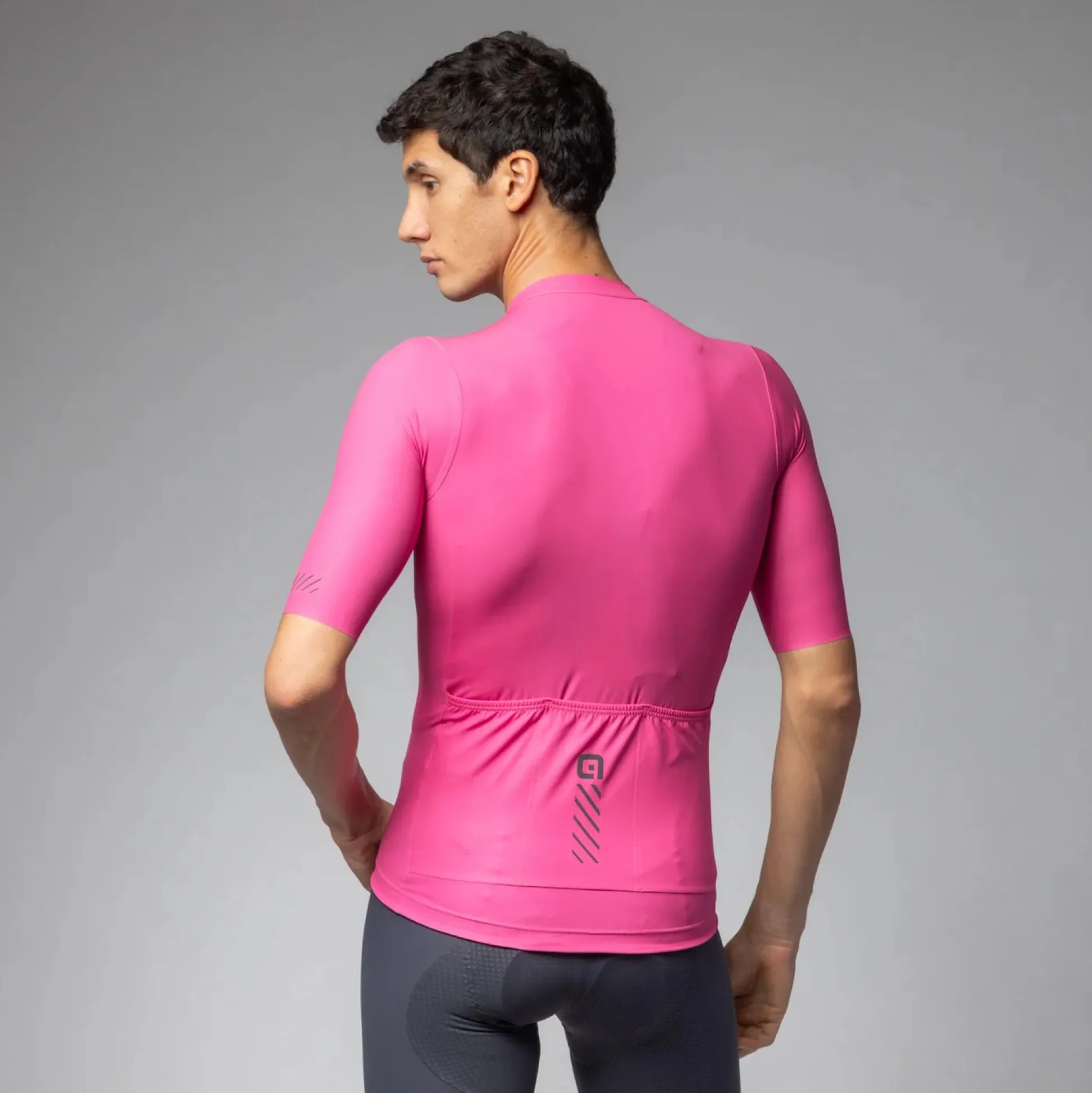 Maglia Ale Pragma Color Block - Fucsia